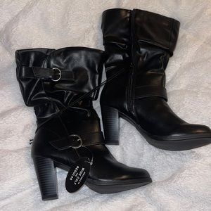 Black heel Boots